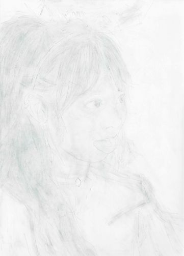 강정석_옆모습 Profile_2017_Pencil on paper_41 x 29.3 cm