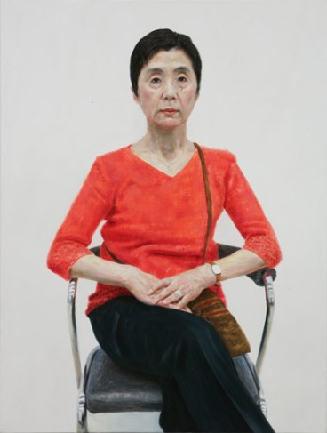 Hisakado Michiko, oil on canvas 80.3x60.6cm, 2006