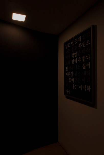 최대진_김추자 메들리_Kim Chooja Medley_Digital print, sound_24 hours_2015 2016