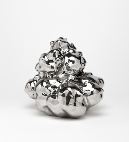 이강원_(3)_물과 구름_2013_stainless steel_28.5x31.5x34.5cm