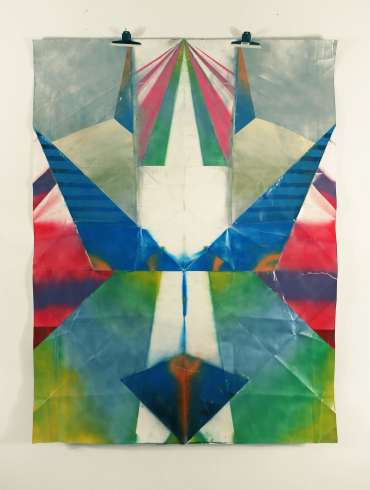 이동근_Trace of flight1(front)_mixed media_variable size_2015-min