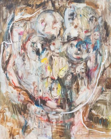 채온_귀신 얼굴 oil on canvas 90.9x72