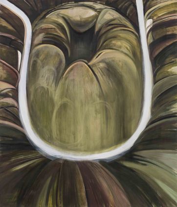 김세은_Crack_2016_Water mixed oil on canvas_205 x 175 cm