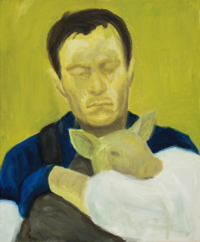 노예주, 공개구조, 2021, oil on canvas, 72.7×60.6㎝